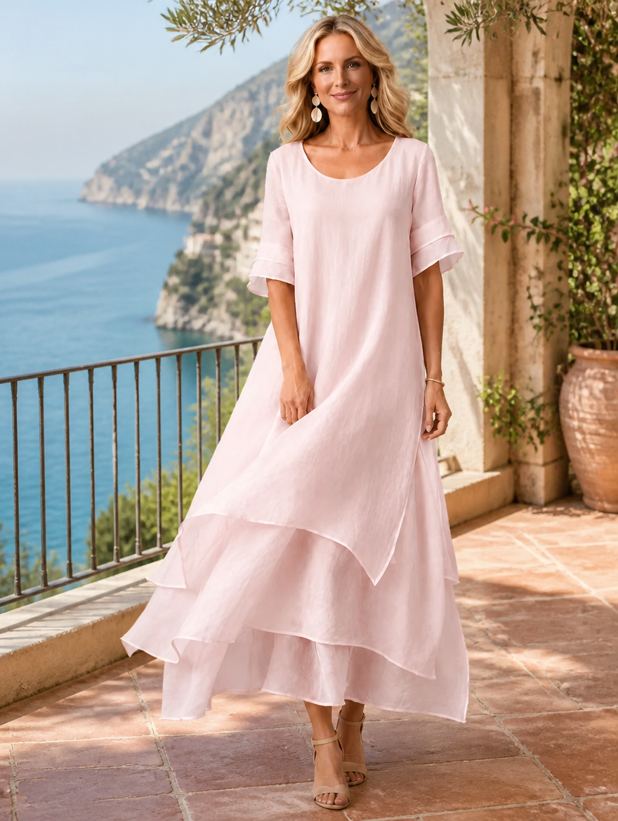 Liora™ | Flowing Grace Maxi Dress