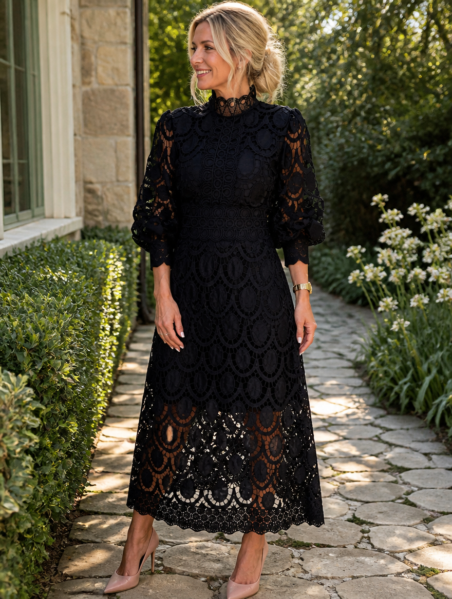 Urbana | Elegant Midi Dress