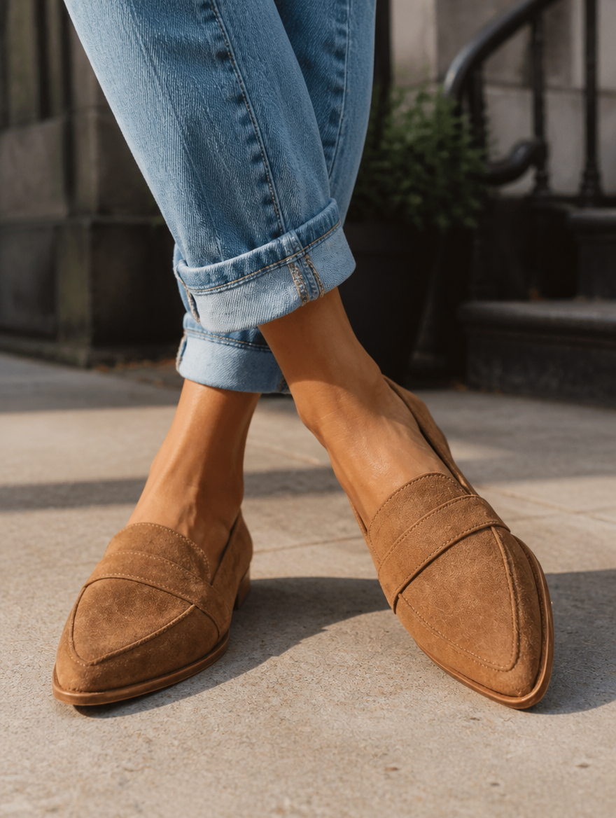 Helen | Orthopedic Soft Suede Loafers