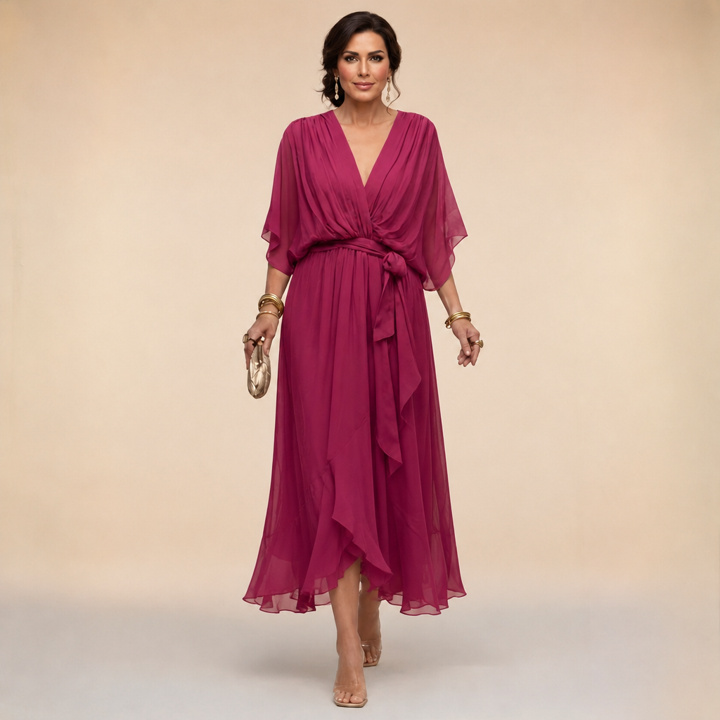 Monica | V-neck dress