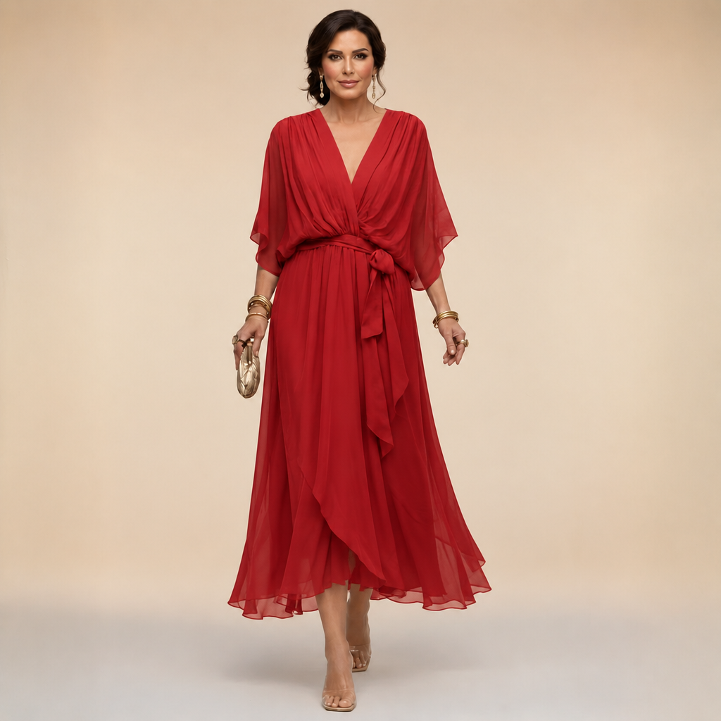 Monica | V-neck dress