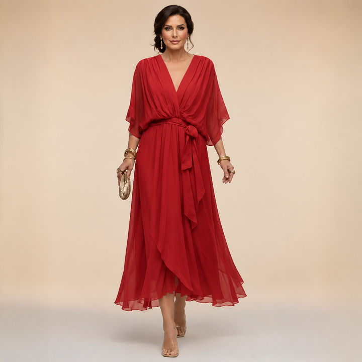 Monica | V-Neck Dress