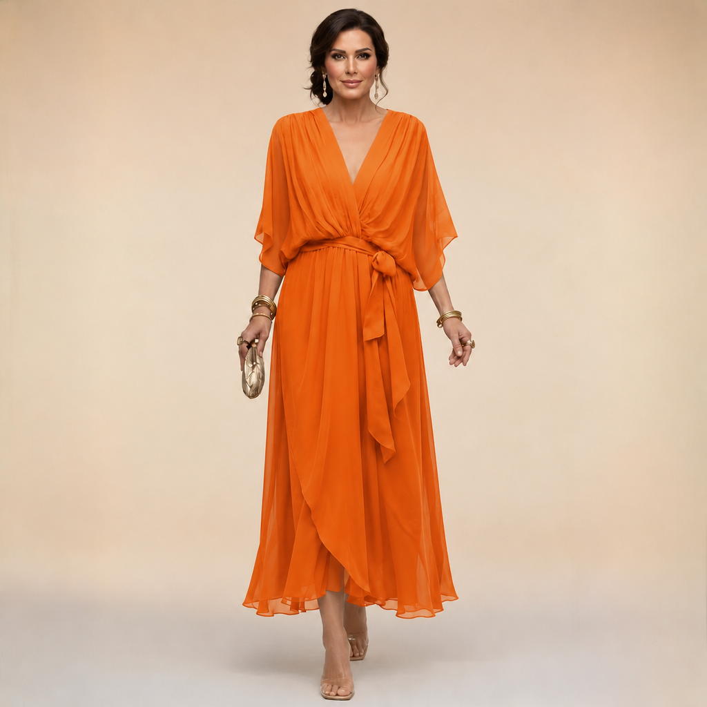 Monica | V-Neck Dress