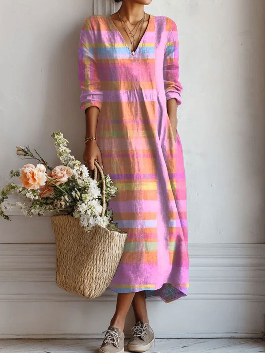 Sara | Everyday Comfort Flattering Midi Dress for Women
