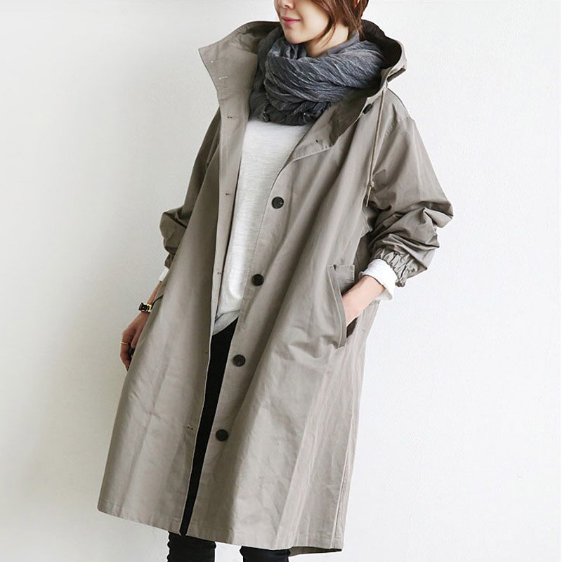Aubrey | Waterproof Trench Coat for Women | Stylish Outerwear