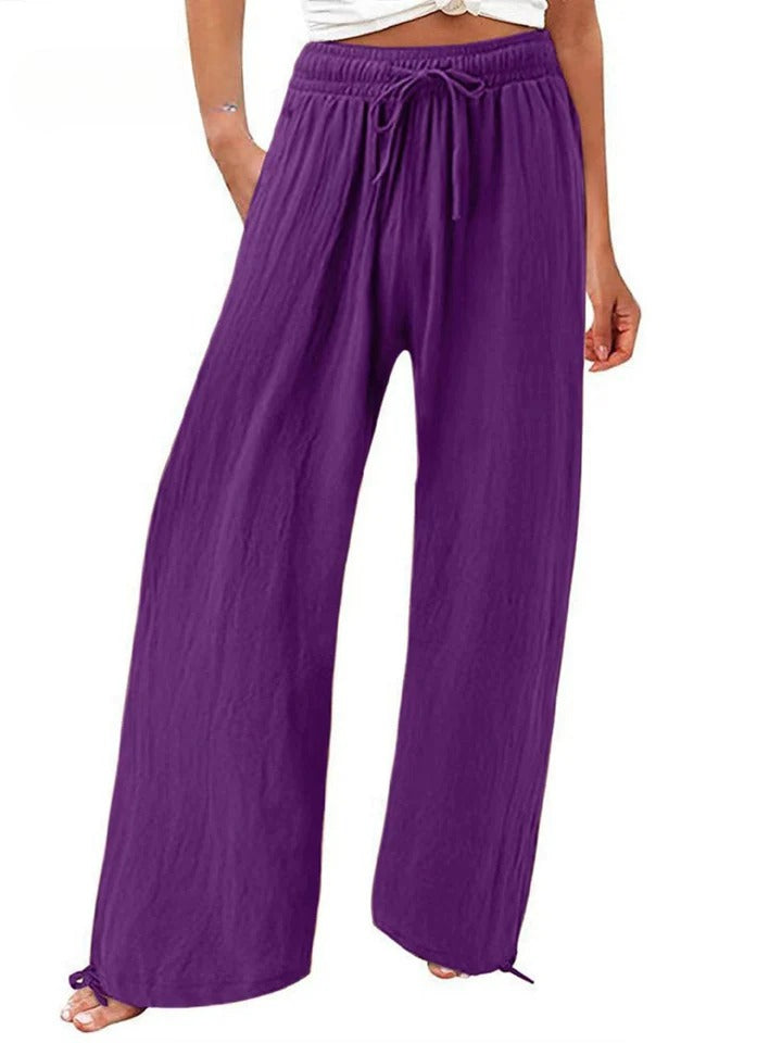 Olwen - Comfortable Loose Wide Leg Pants