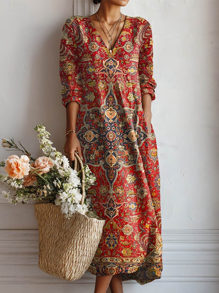 Diva | Everyday Comfort Flattering Midi Dress for Women