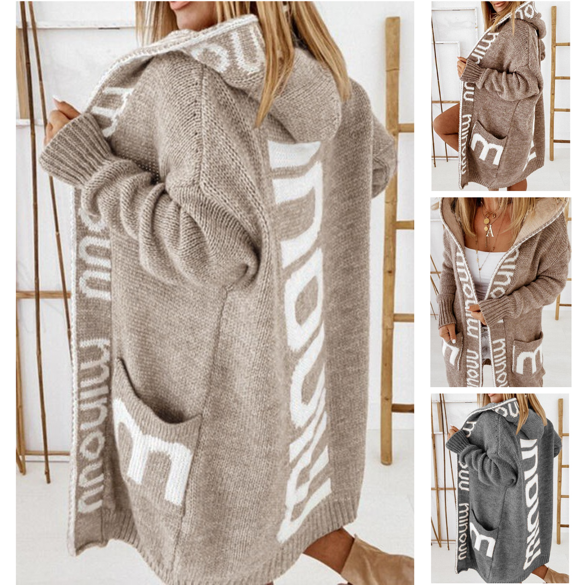 Minouu | Soft Knit Cardigan for Women | Casual & Layering