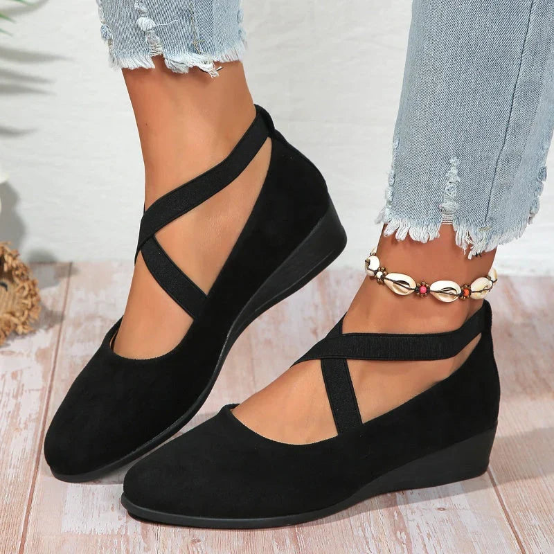Savannah | Comfort Wedge Ballet Flats for Women | Daily Wear