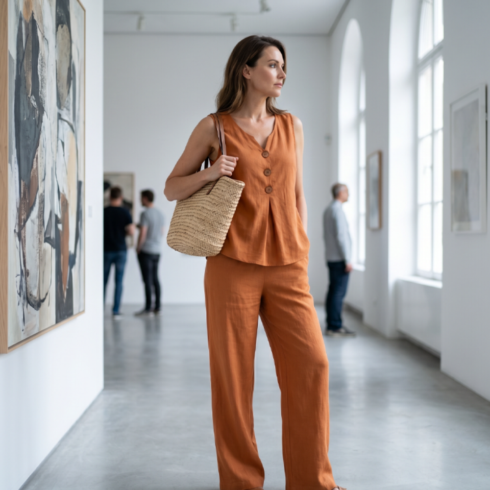 Emily | Loose Top &amp; Pants Set