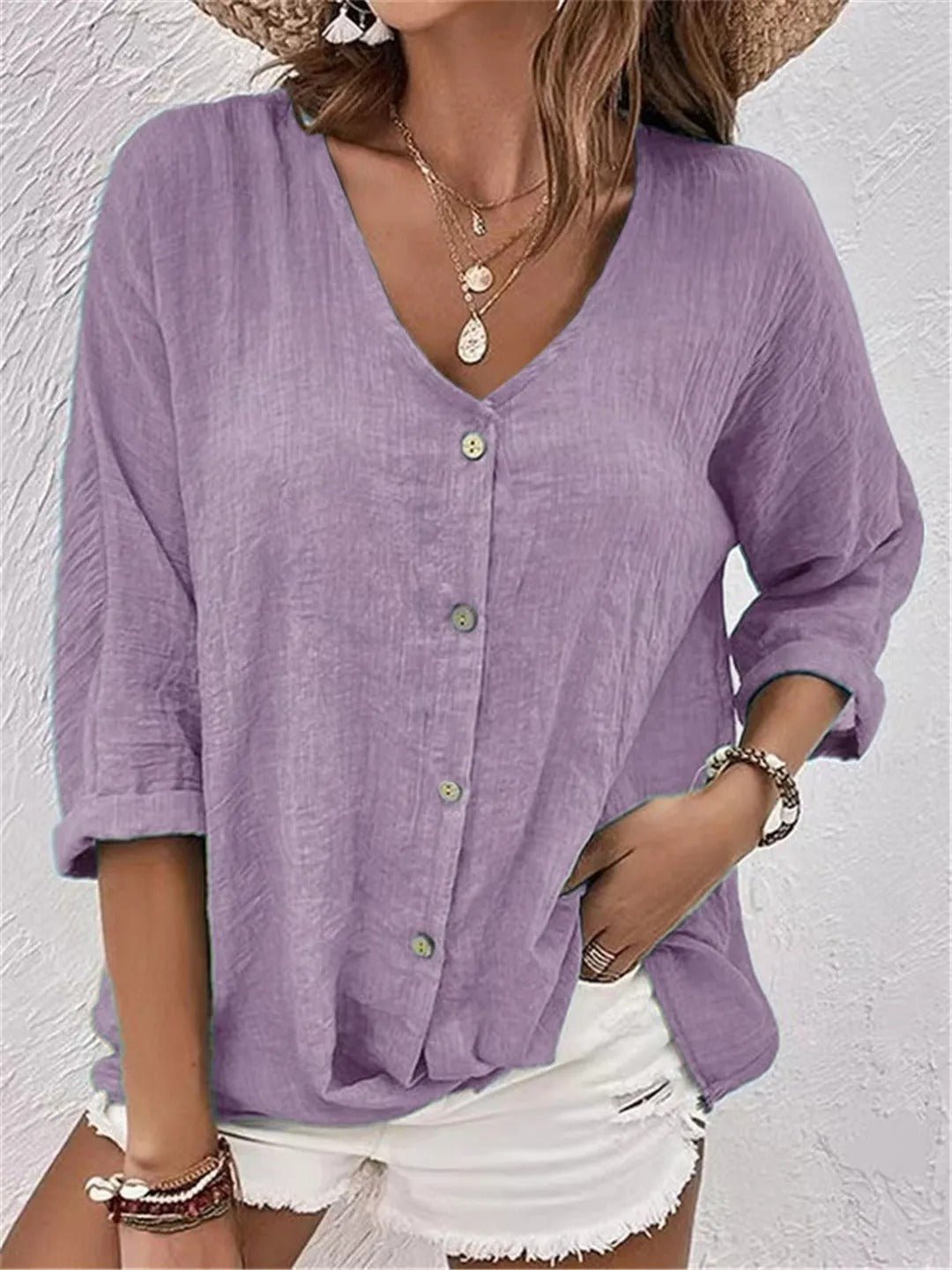 Steffi | Breezy Casual Day Top for Women | Lightweight Summer