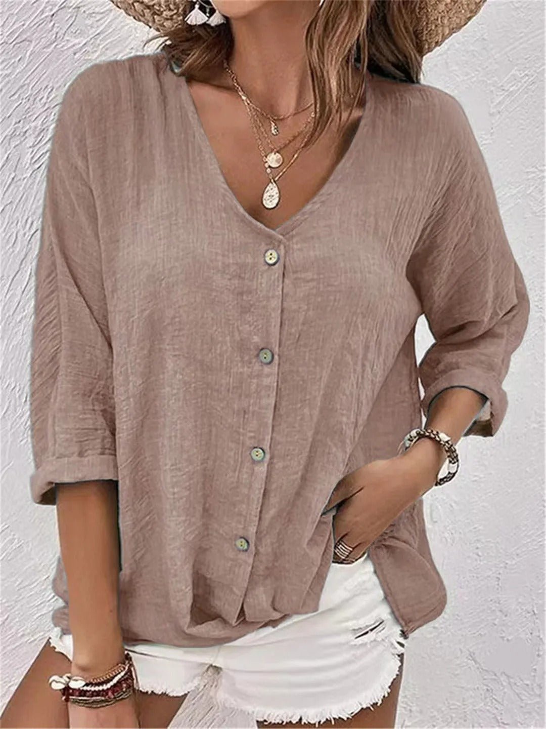 Steffi | Breezy Casual Day Top for Women | Lightweight Summer
