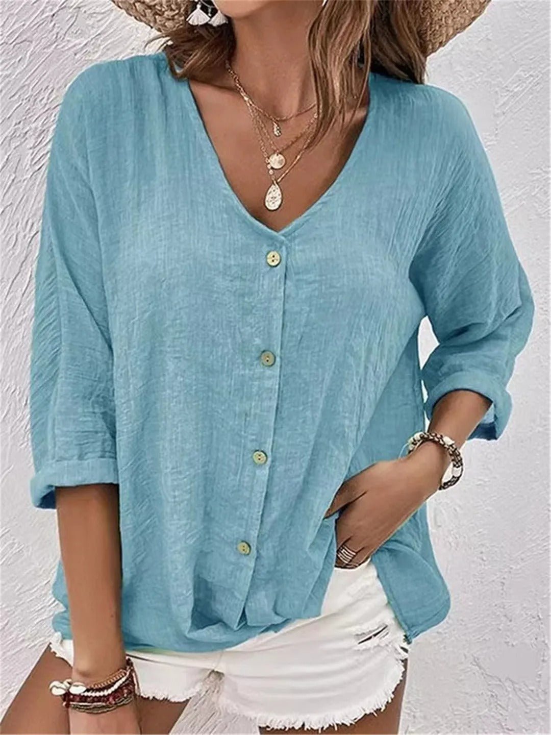 Steffi | Breezy Casual Day Top for Women | Lightweight Summer