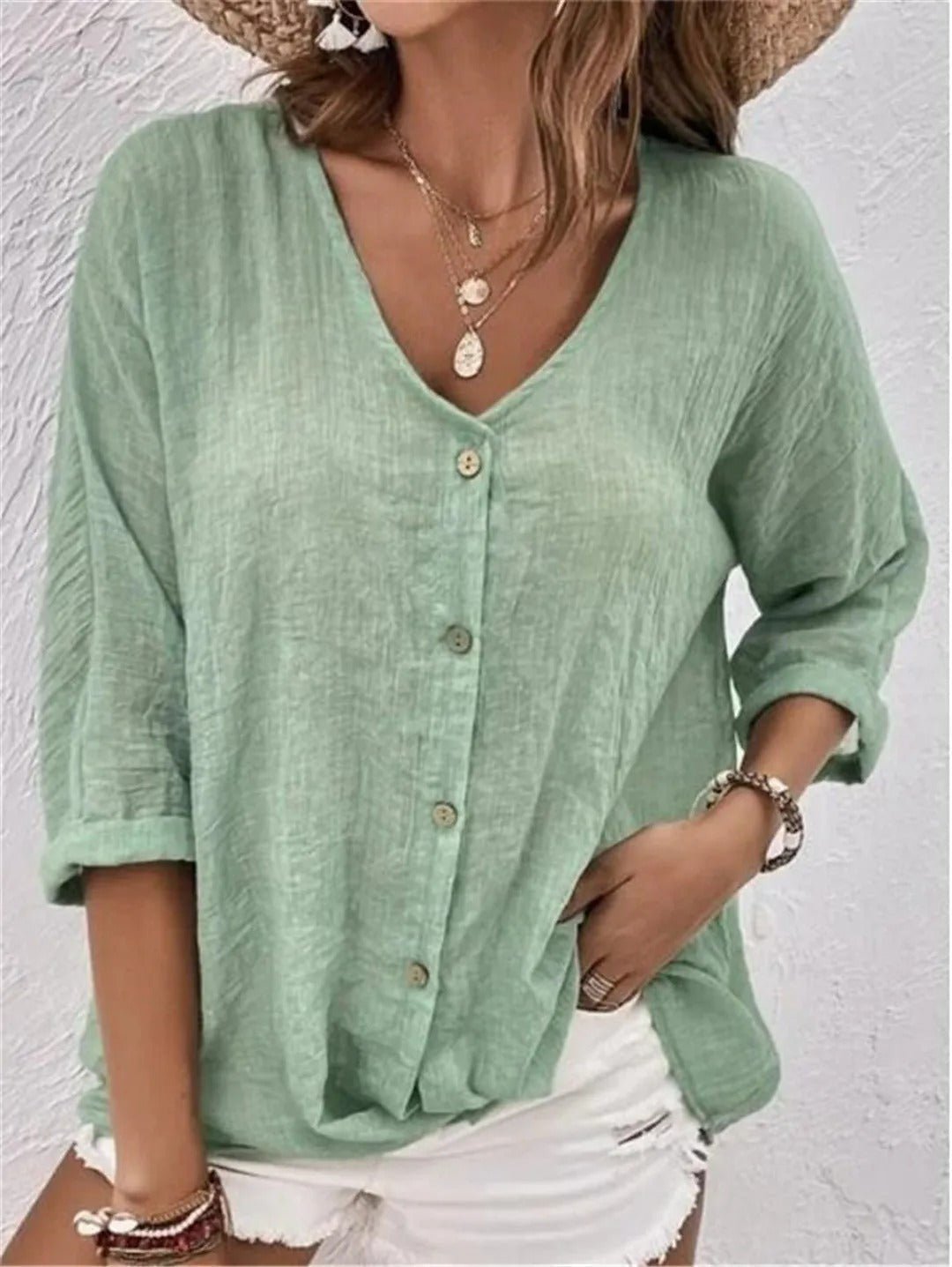 Steffi | Breezy Casual Day Top for Women | Lightweight Summer