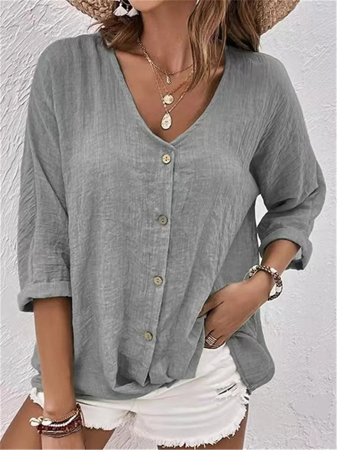 Steffi | Breezy Casual Day Top for Women | Lightweight Summer